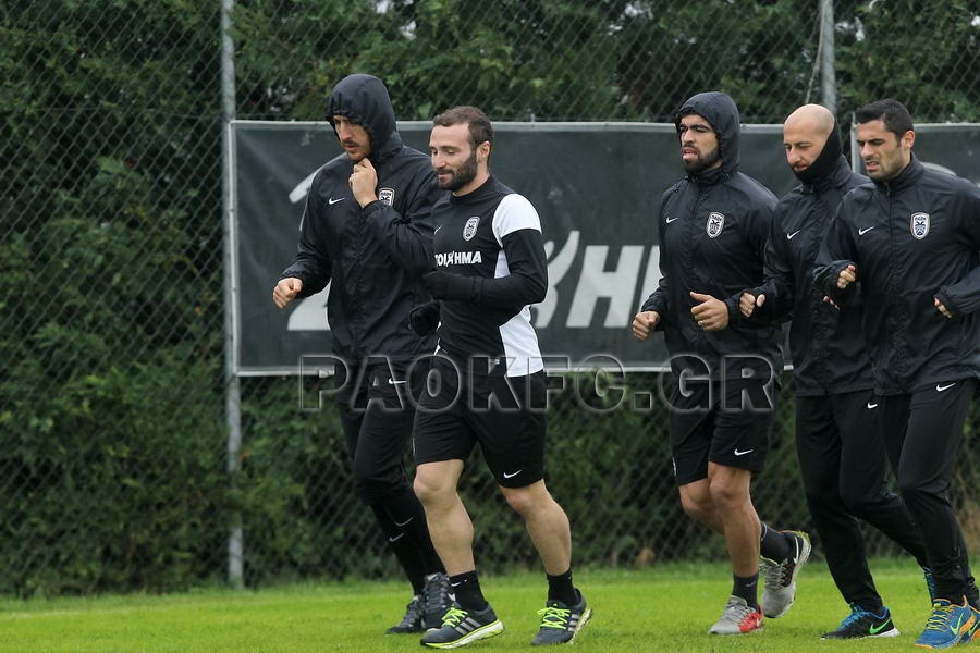 ΠΑΟΚ: Αισιοδοξία Τζιόλη, Κλάους, Τζαβέλλα (photos+video)