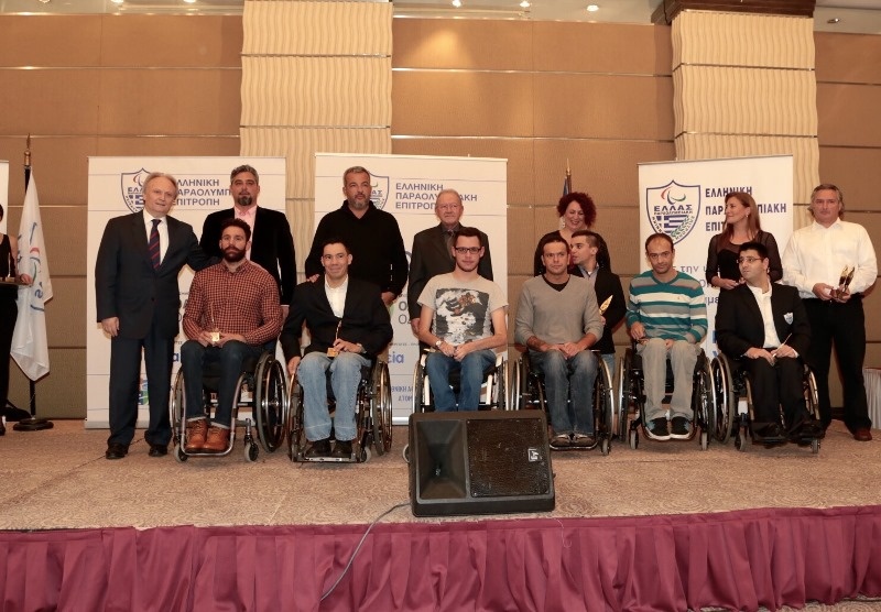 Ελληνική Παραολυμπιακή Επιτροπή: Η βράβευση των κορυφαίων του 2014 (photos)