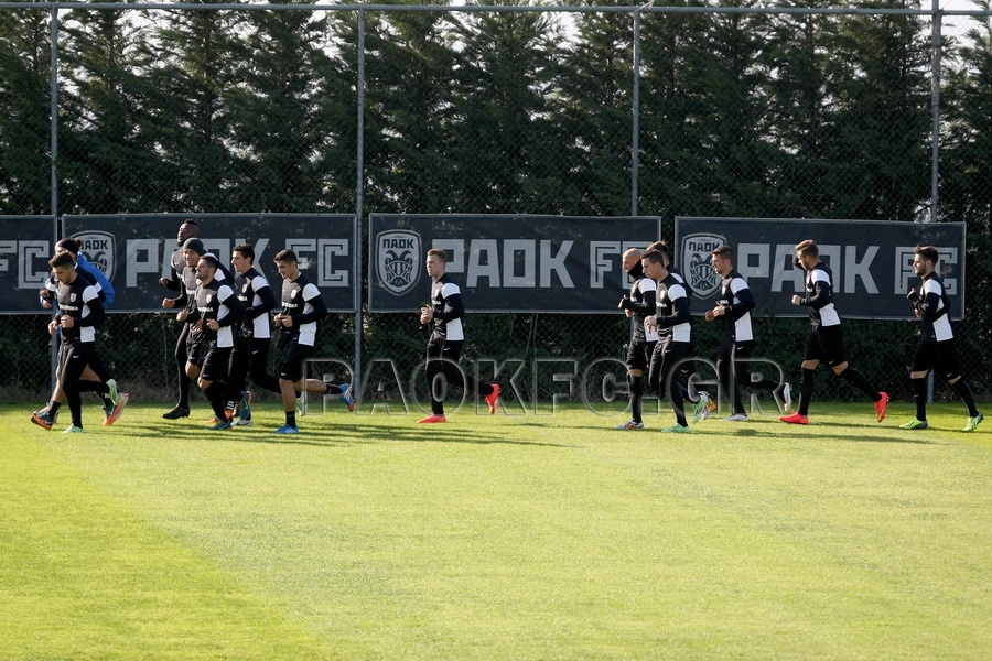 ΠΑΟΚ: Καμία ανησυχία για Γλύκο, «Σάλπι» (photos+video)