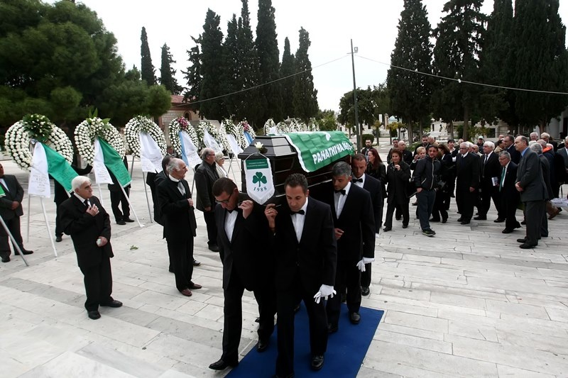 Παναθηναϊκός: Το τελευταίο αντίο στον Λινοξυλάκη (photos)
