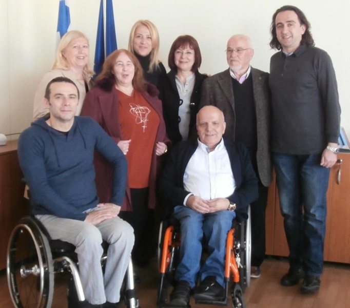 Ελληνική Παραολυμπιακή Επιτροπή: Συνάντηση με Δούρου (photos)