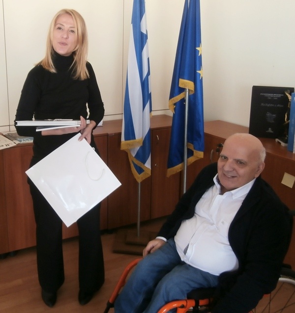 Ελληνική Παραολυμπιακή Επιτροπή: Συνάντηση με Δούρου (photos)