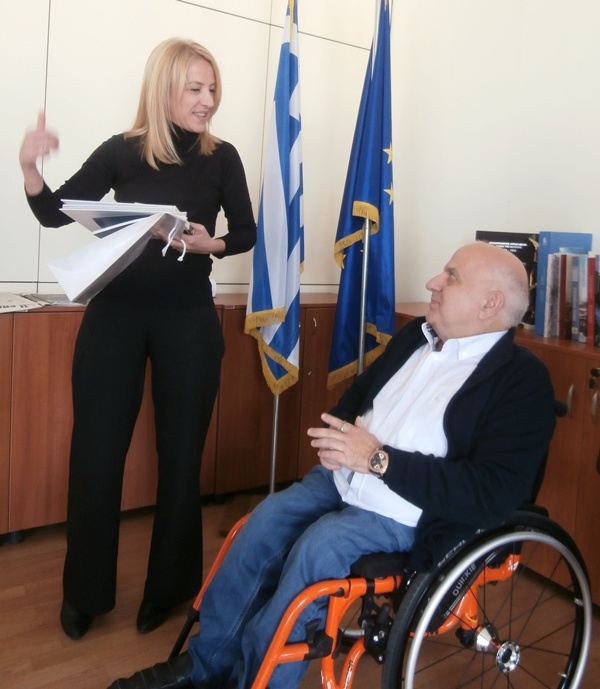 Ελληνική Παραολυμπιακή Επιτροπή: Συνάντηση με Δούρου (photos)