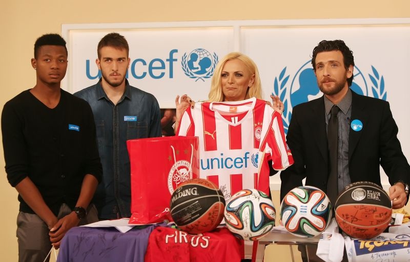 Ολυμπιακός: Πάντα δίπλα στη Unicef (photos)