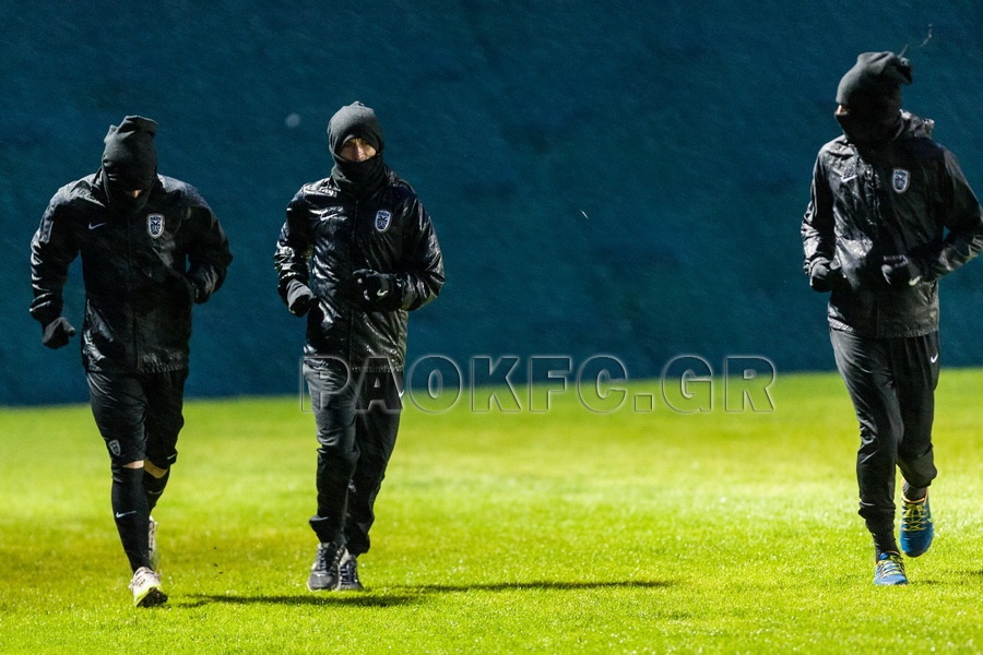 ΠΑΟΚ: Ελπίδες για Γκινγκάμπ ο Σκόνδρας (photos+video)