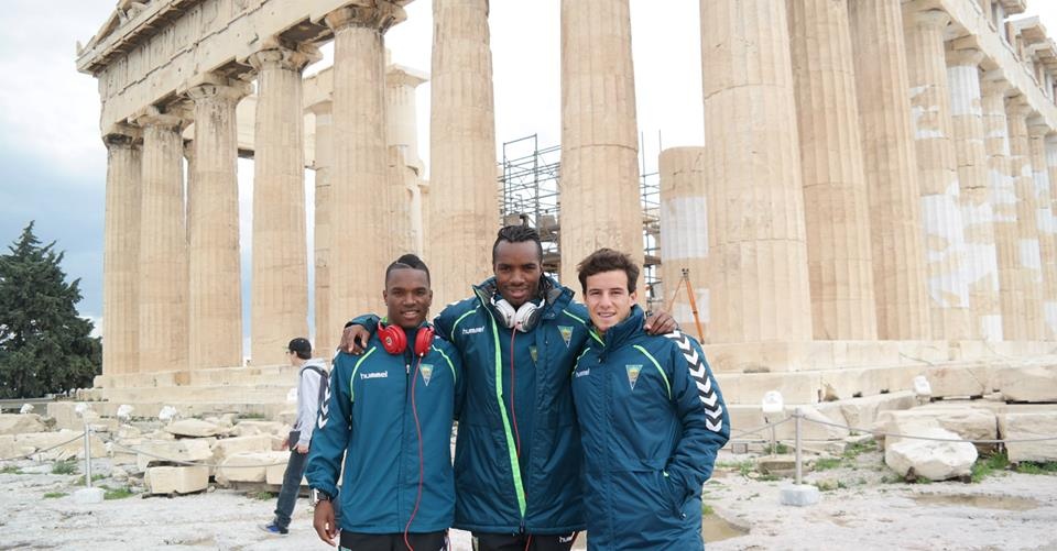 Στον Ιερό Βράχο της Ακρόπολης  η Εστορίλ (photos)