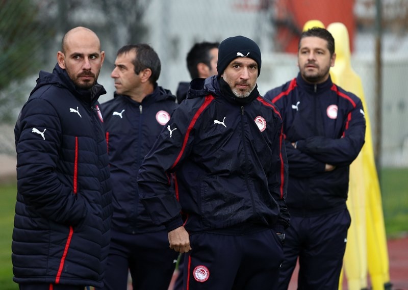 Ολυμπιακός: Δεύτερη προπόνηση Elite Group με Μίτσελ (photos)