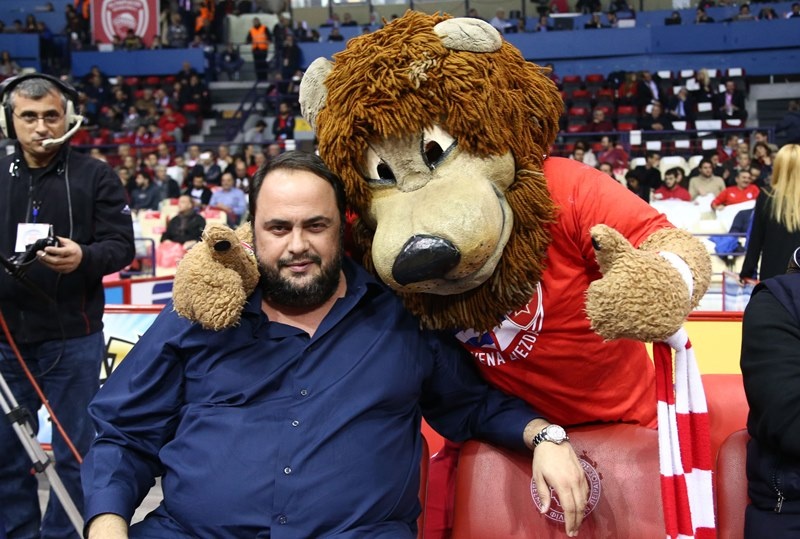 Ολυμπιακός: Στο ΣΕΦ ο Μαρινάκης (photos)