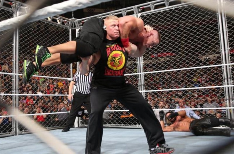 Raw: Στο κλουβί ο Brock Lesnar! (videos+photos)