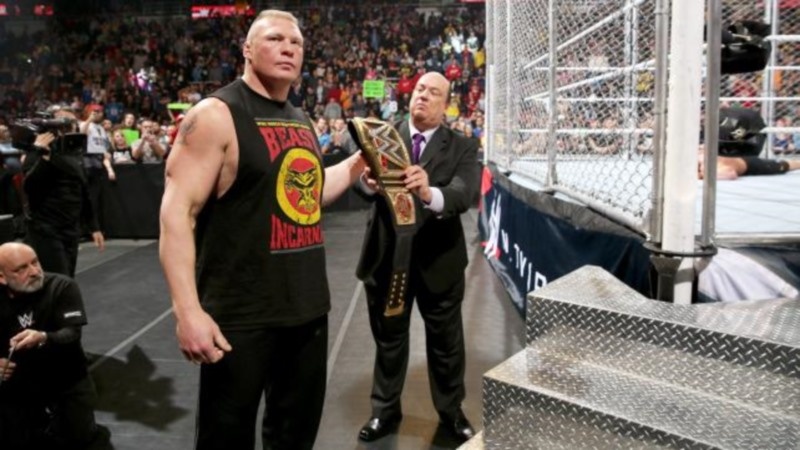 Raw: Στο κλουβί ο Brock Lesnar! (videos+photos)