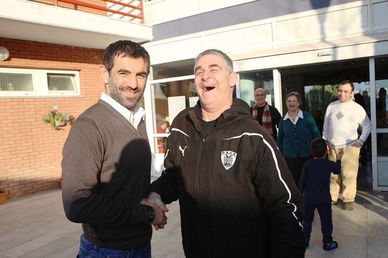 Εθνική Ελλάδας: Επίσκεψη στο σύλλογο Συνδρόμου Down (photos)