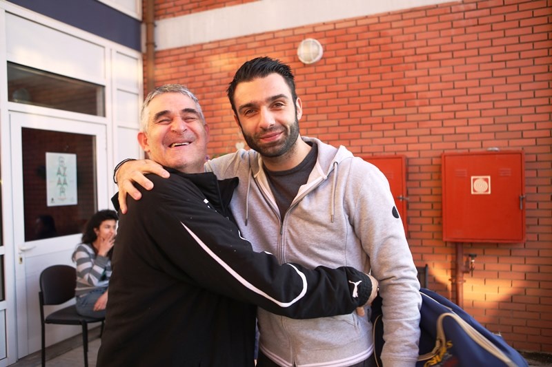 Εθνική Ελλάδας: Επίσκεψη στο σύλλογο Συνδρόμου Down (photos)