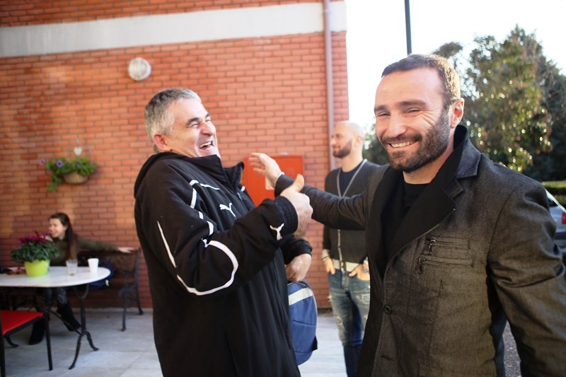 Εθνική Ελλάδας: Επίσκεψη στο σύλλογο Συνδρόμου Down (photos)