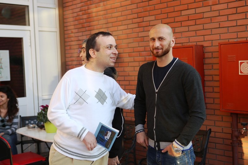 Εθνική Ελλάδας: Επίσκεψη στο σύλλογο Συνδρόμου Down (photos)