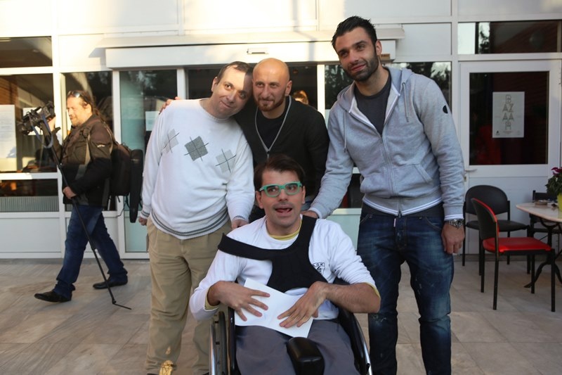 Εθνική Ελλάδας: Επίσκεψη στο σύλλογο Συνδρόμου Down (photos)