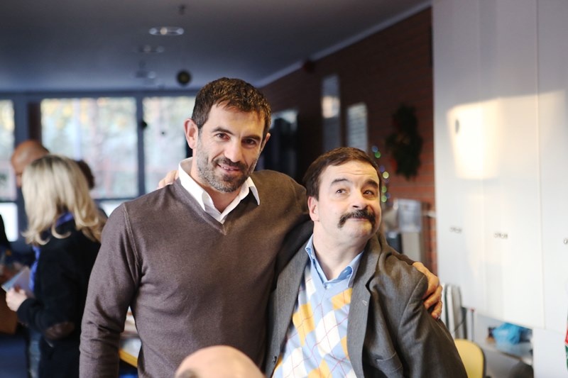 Εθνική Ελλάδας: Επίσκεψη στο σύλλογο Συνδρόμου Down (photos)