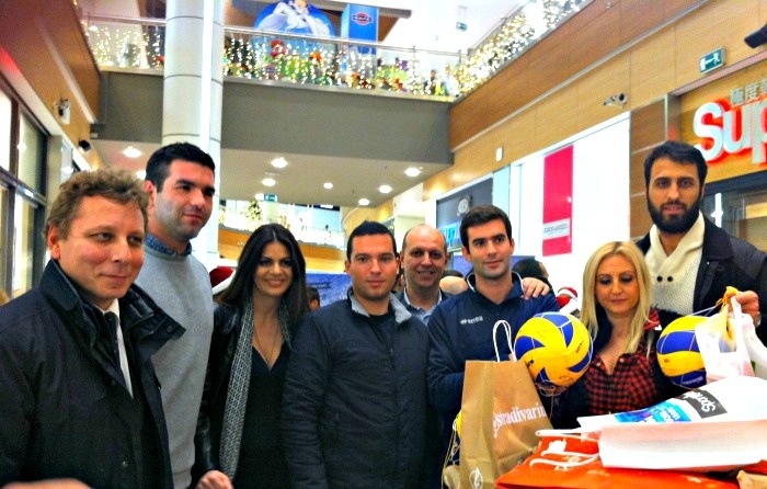 Volleyleague ΟΠΑΠ: ΕΣΑΠ και αθλητές υποστήριξαν τα «Eυχοστολίδια» (photos)