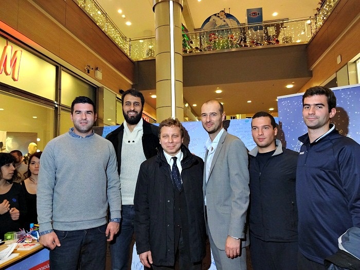 Volleyleague ΟΠΑΠ: ΕΣΑΠ και αθλητές υποστήριξαν τα «Eυχοστολίδια» (photos)