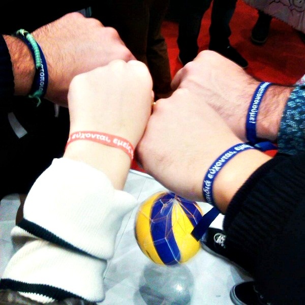 Volleyleague ΟΠΑΠ: ΕΣΑΠ και αθλητές υποστήριξαν τα «Eυχοστολίδια» (photos)