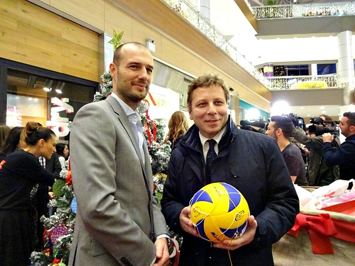 Volleyleague ΟΠΑΠ: ΕΣΑΠ και αθλητές υποστήριξαν τα «Eυχοστολίδια» (photos)