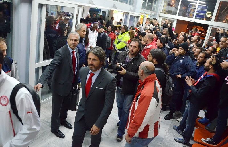 Ολυμπιακός: Αποθέωση στην Μυτιλήνη (photos)