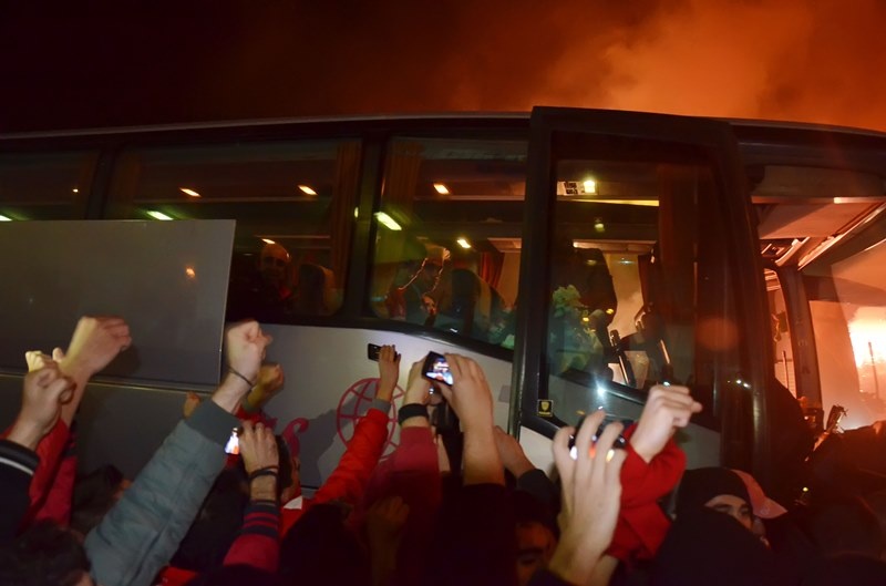 Ολυμπιακός: Αποθέωση στην Μυτιλήνη (photos)