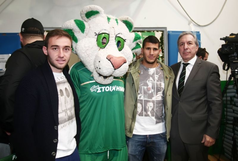 Παναθηναϊκός: Πλήθος κόσμου αλλά και Καρέλης, Ντίνας στο Bazaar (photos)