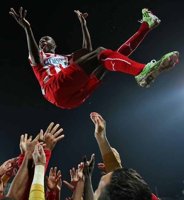 Ολυμπιακός: Η τελευταία… παράσταση του Αμπιντάλ (photos)