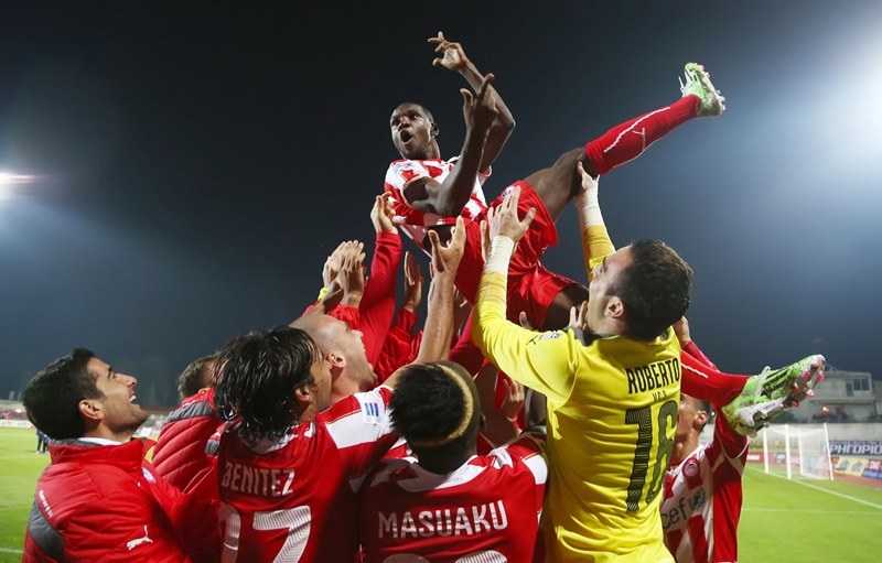 Ολυμπιακός: Η τελευταία… παράσταση του Αμπιντάλ (photos)