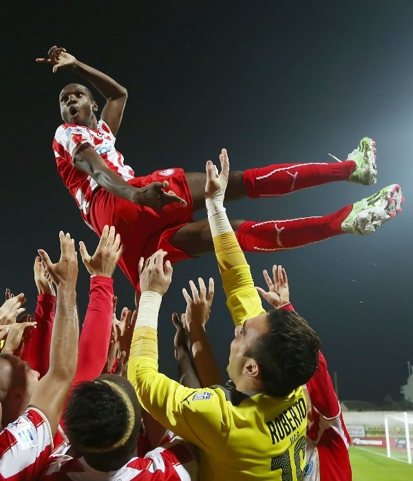 Ολυμπιακός: Η τελευταία… παράσταση του Αμπιντάλ (photos)