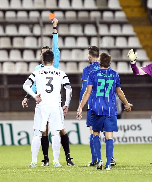 Λεβαδειακός - ΠΑΟΚ: Καρέ καρέ τα «μπουκέτα» Μάντζιου και Τζαβέλλα (photos)