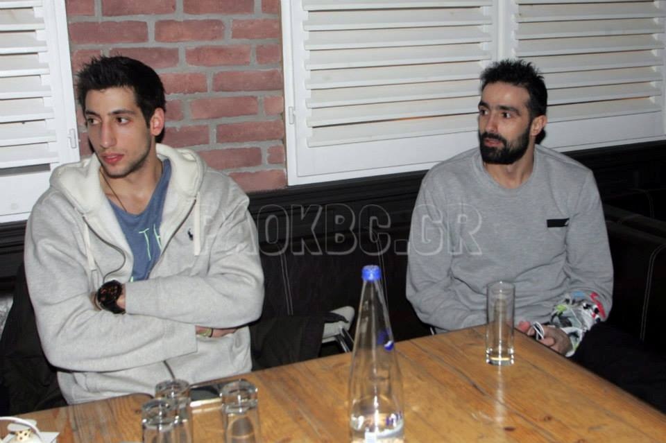 ΠΑΟΚ: Δείπνο με Χαραλαμπίδη (video+photos)