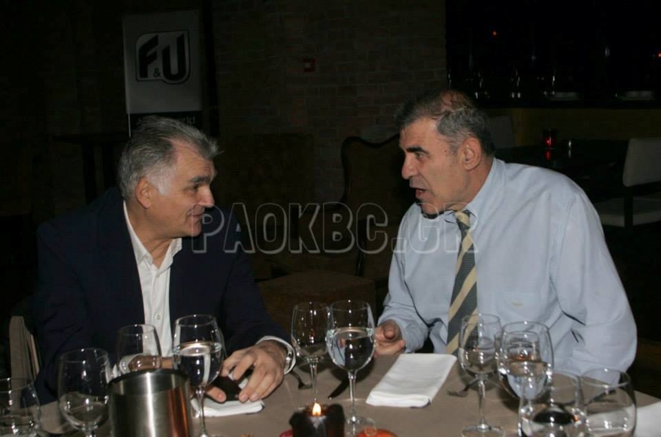 ΠΑΟΚ: Δείπνο με Χαραλαμπίδη (video+photos)