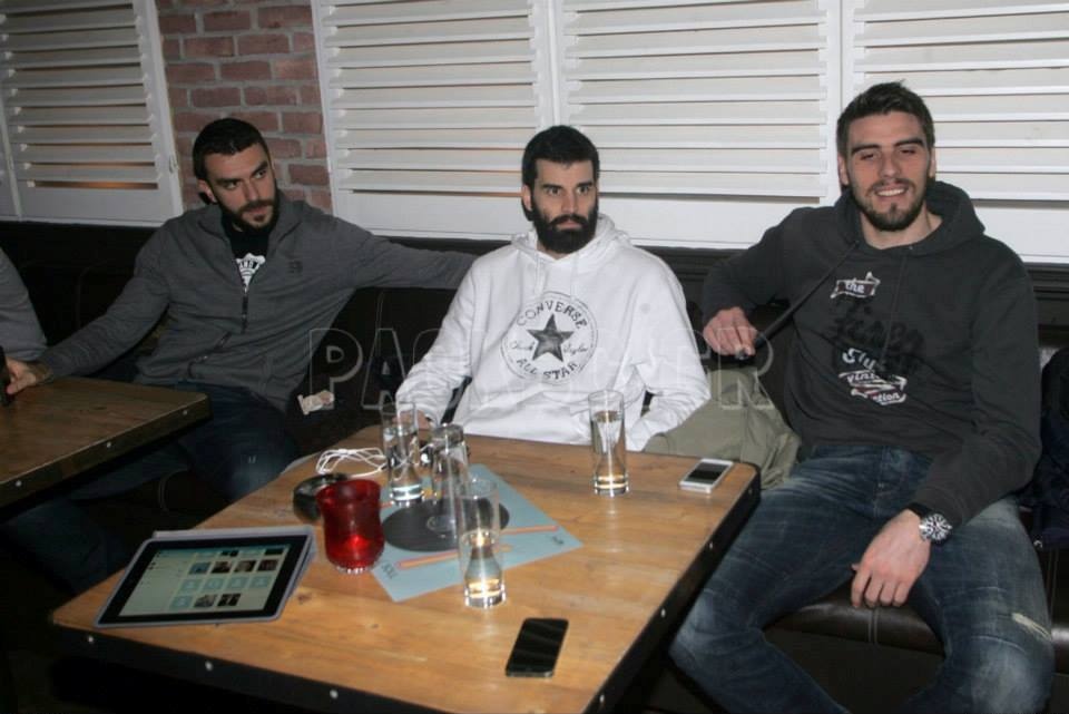 ΠΑΟΚ: Δείπνο με Χαραλαμπίδη (video+photos)