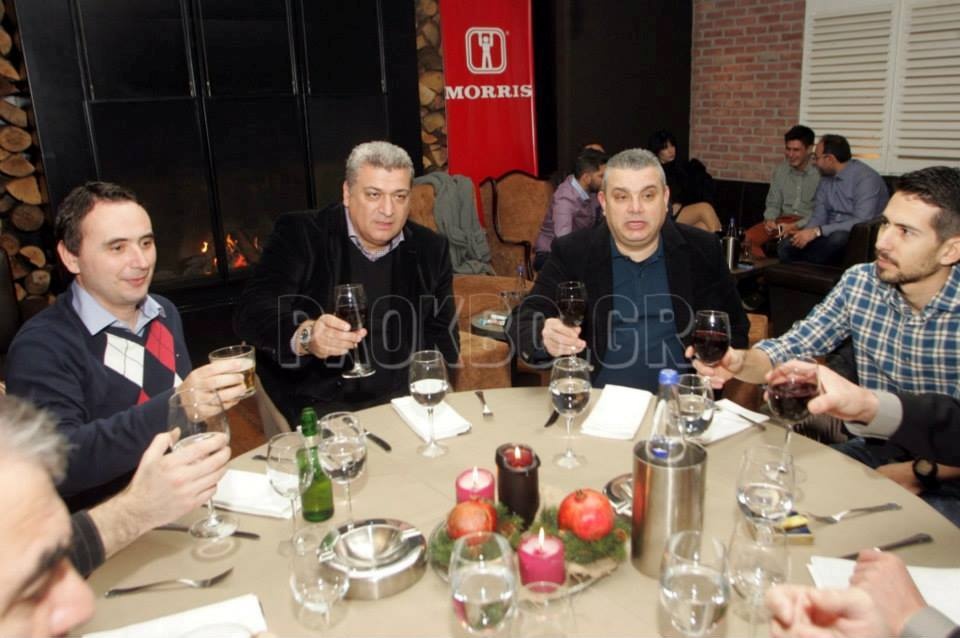 ΠΑΟΚ: Δείπνο με Χαραλαμπίδη (video+photos)