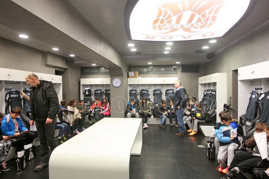 ΠΑΟΚ: Μοναδική επίσκεψη μαθητών στην Τούμπα (photos+video)