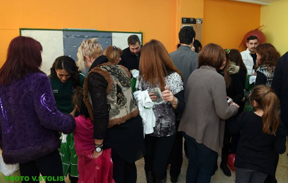 Παναθηναϊκός: Μοίρασε αγάπη σε παιδιά (photos)