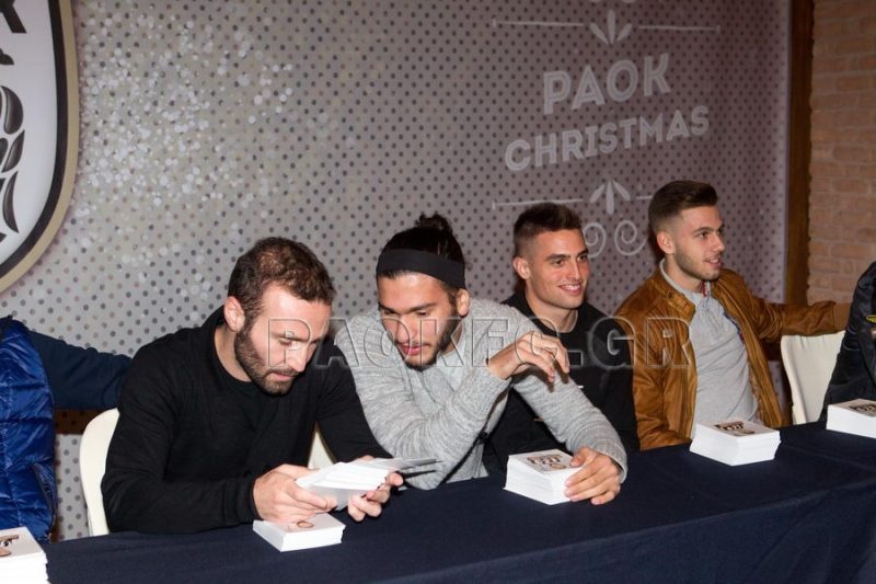 ΠΑΟΚ: Χριστούγεννα με τα παιδιά! (photos+video)