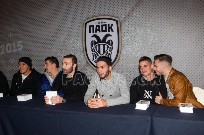 ΠΑΟΚ: Χριστούγεννα με τα παιδιά! (photos+video)