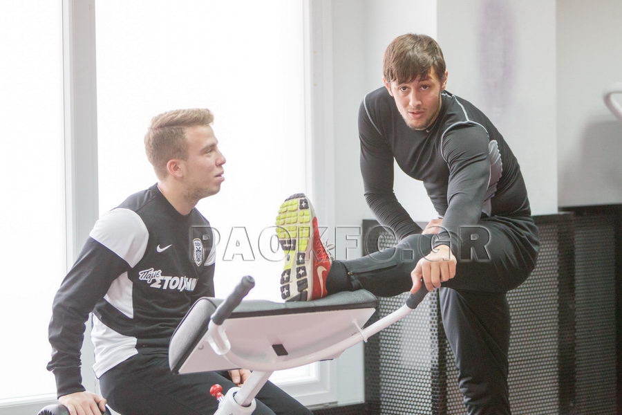 ΠΑΟΚ: Φουλ ρυθμοί και βάρη (photos+video)