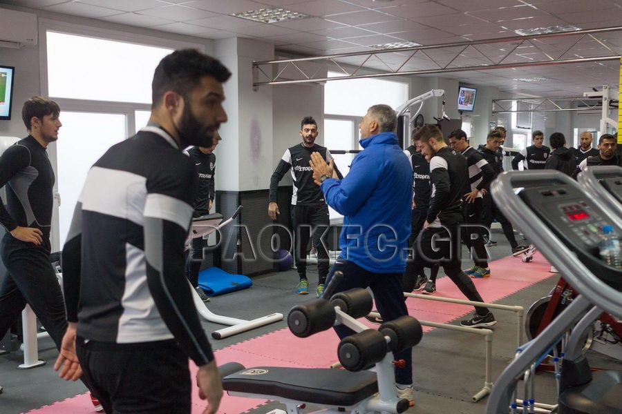 ΠΑΟΚ: Φουλ ρυθμοί και βάρη (photos+video)