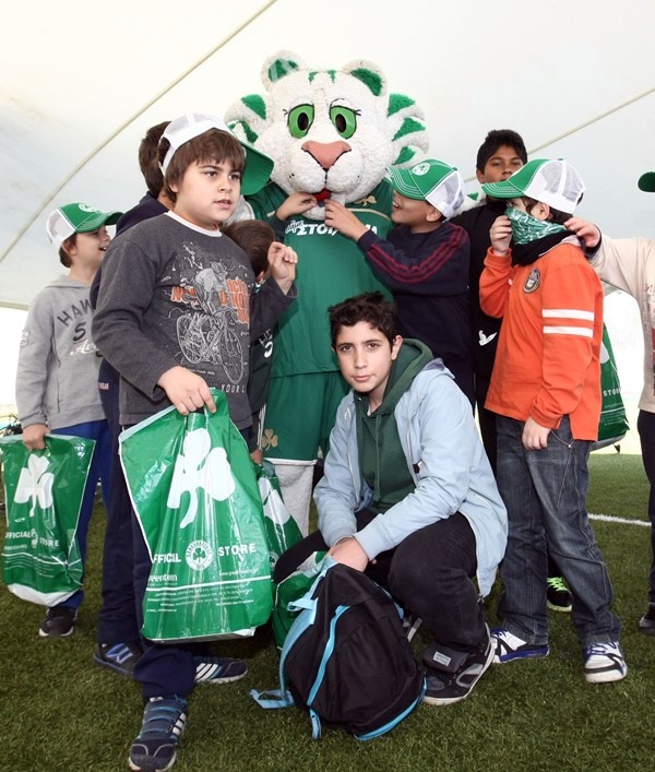 Παναθηναϊκός: Χάρισε χαμόγελα στα παιδιά (photos)