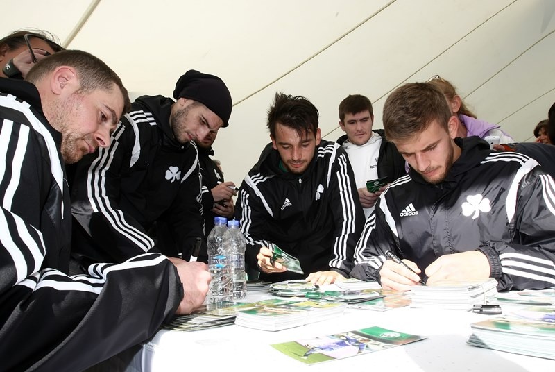 Παναθηναϊκός: Χάρισε χαμόγελα στα παιδιά (photos)