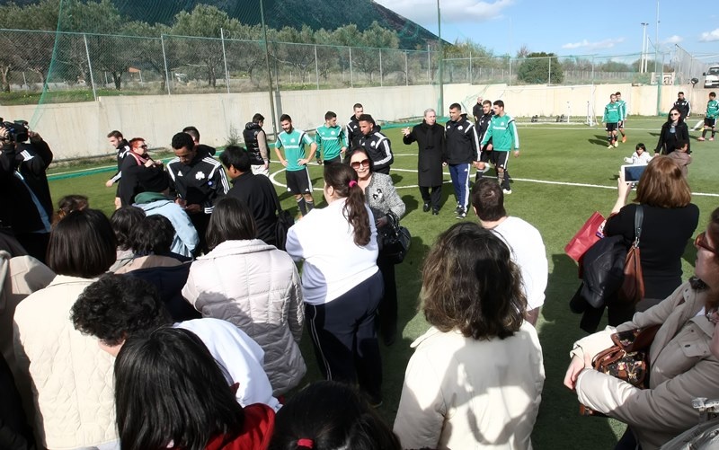 Παναθηναϊκός: Χάρισε χαμόγελα στα παιδιά (photos)