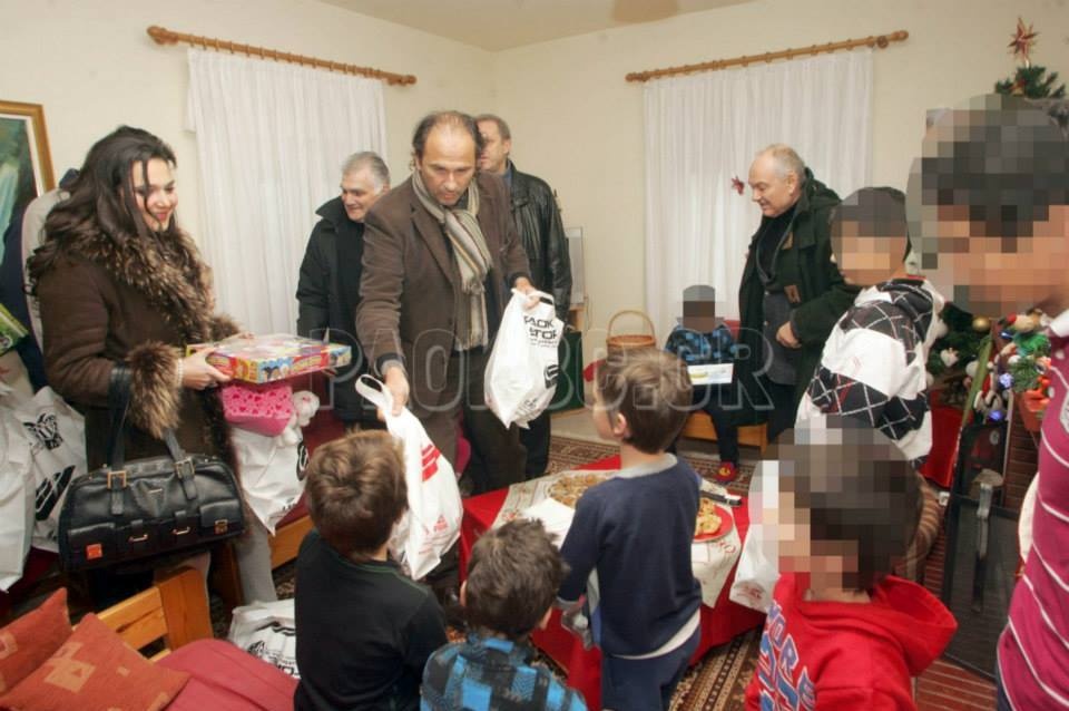 ΠΑΟΚ: Στο Παιδικό Χωριό SOS Πλαγιαρίου (video+photos)