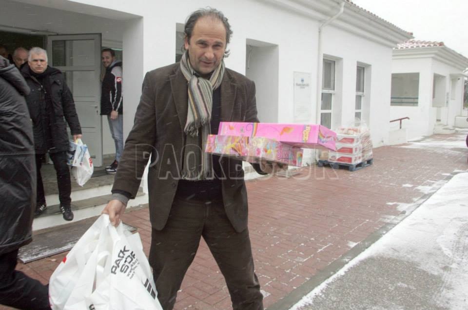 ΠΑΟΚ: Στο Παιδικό Χωριό SOS Πλαγιαρίου (video+photos)