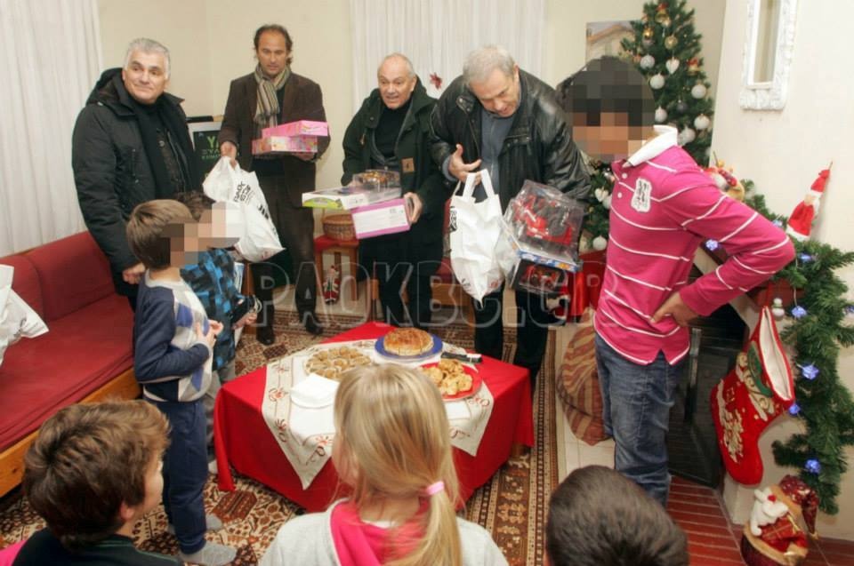 ΠΑΟΚ: Στο Παιδικό Χωριό SOS Πλαγιαρίου (video+photos)