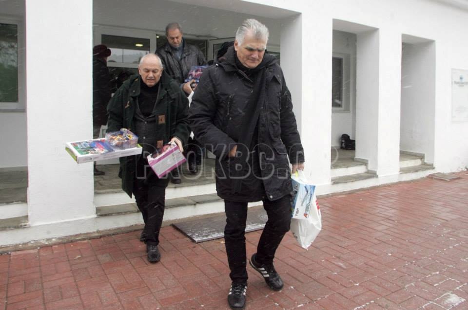 ΠΑΟΚ: Στο Παιδικό Χωριό SOS Πλαγιαρίου (video+photos)