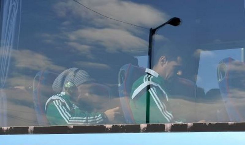 Παναθηναϊκός: Αποθέωση στο αεροδρόμιο και στην προπόνηση (photos)