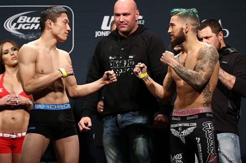 UFC 182: «Ζωγράφισαν» πάλι Jones και Cormier (photos+videos)